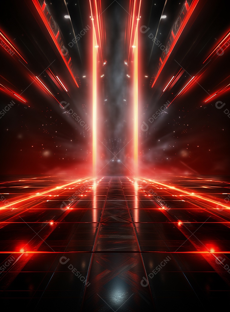 Plano de fundo com iluminação