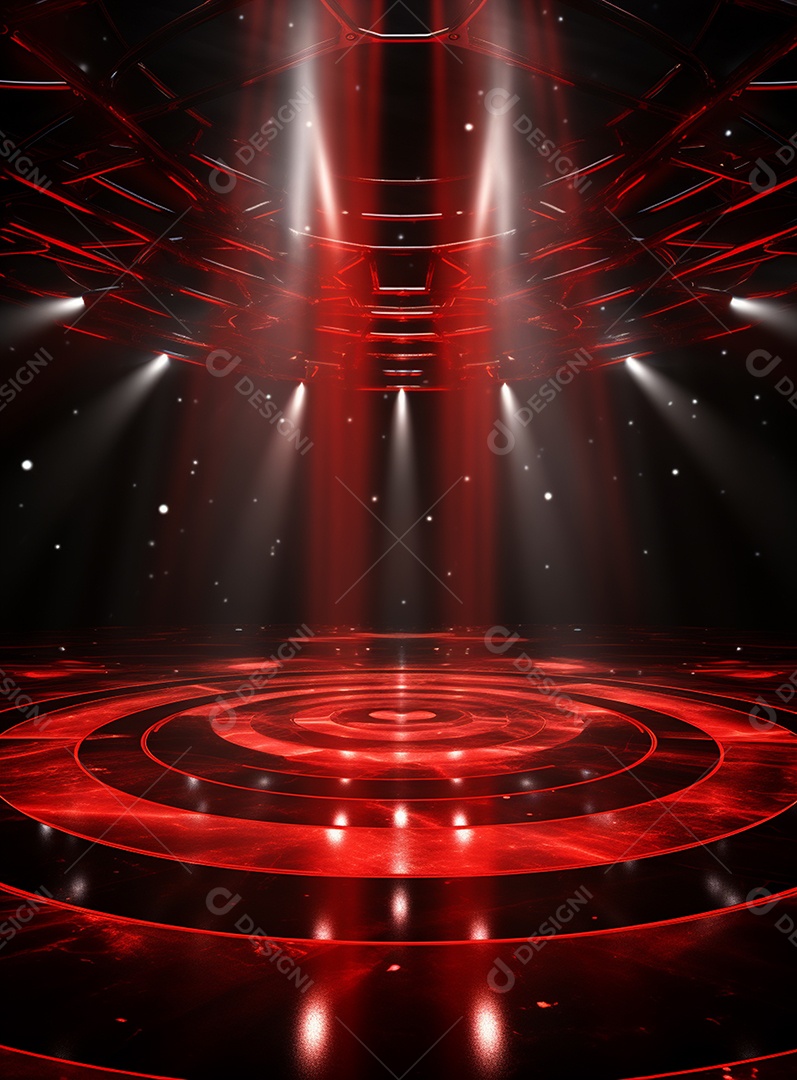 Plano de fundo com iluminação