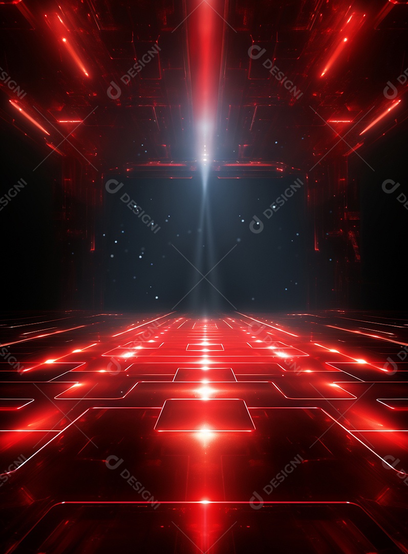 Plano de fundo com iluminação