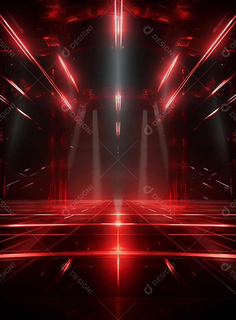 Plano de fundo com iluminação