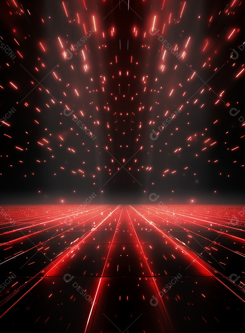 Plano de fundo com iluminação