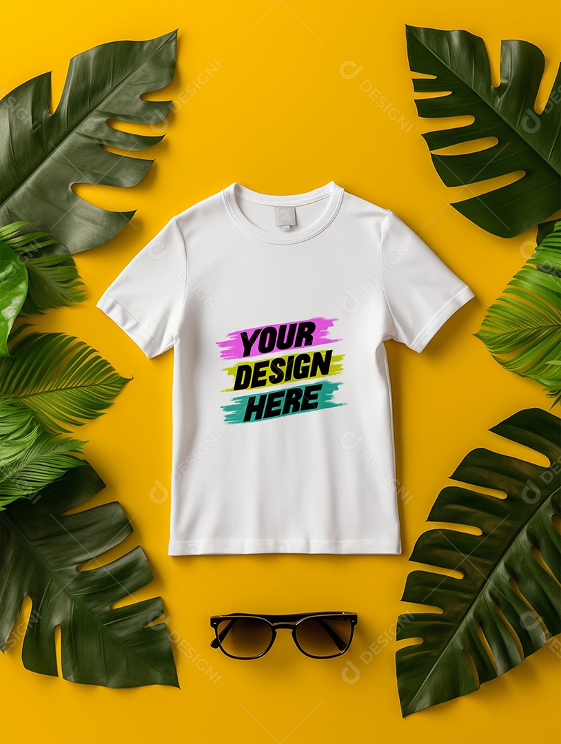 Mockup de Camisa Masculina PSD Editável