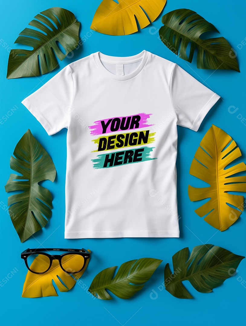 Mockup de Camisa Masculina PSD Editável