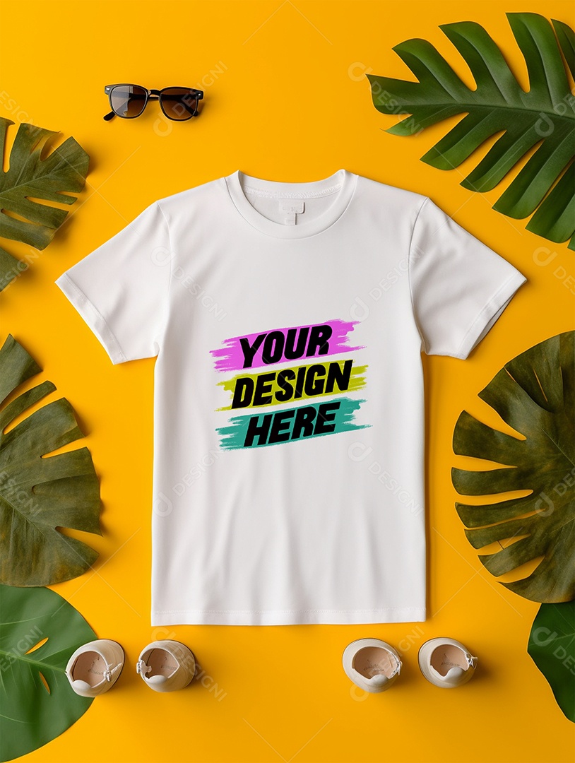 Mockup de Camisa Masculina PSD Editável