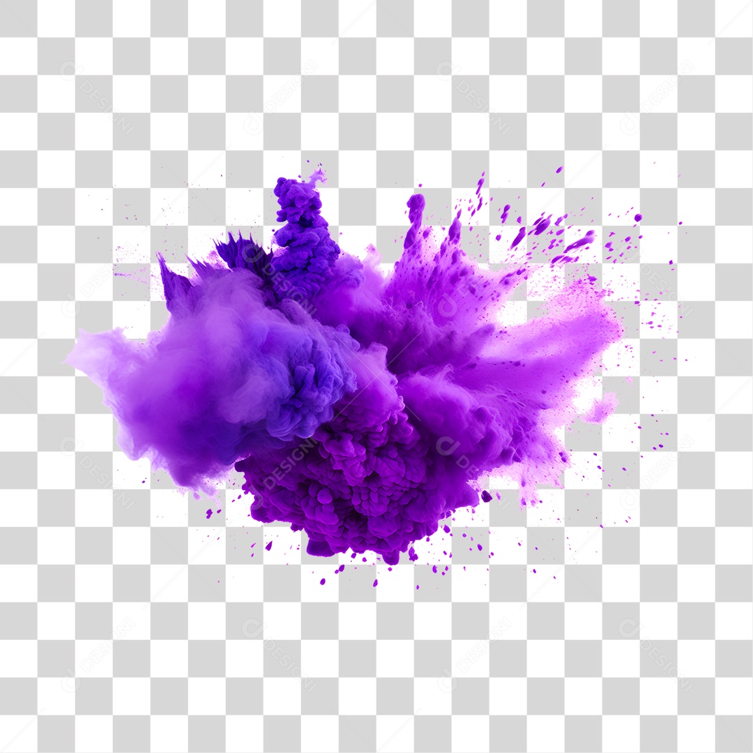 Fumaça Colorida PNG Transparente