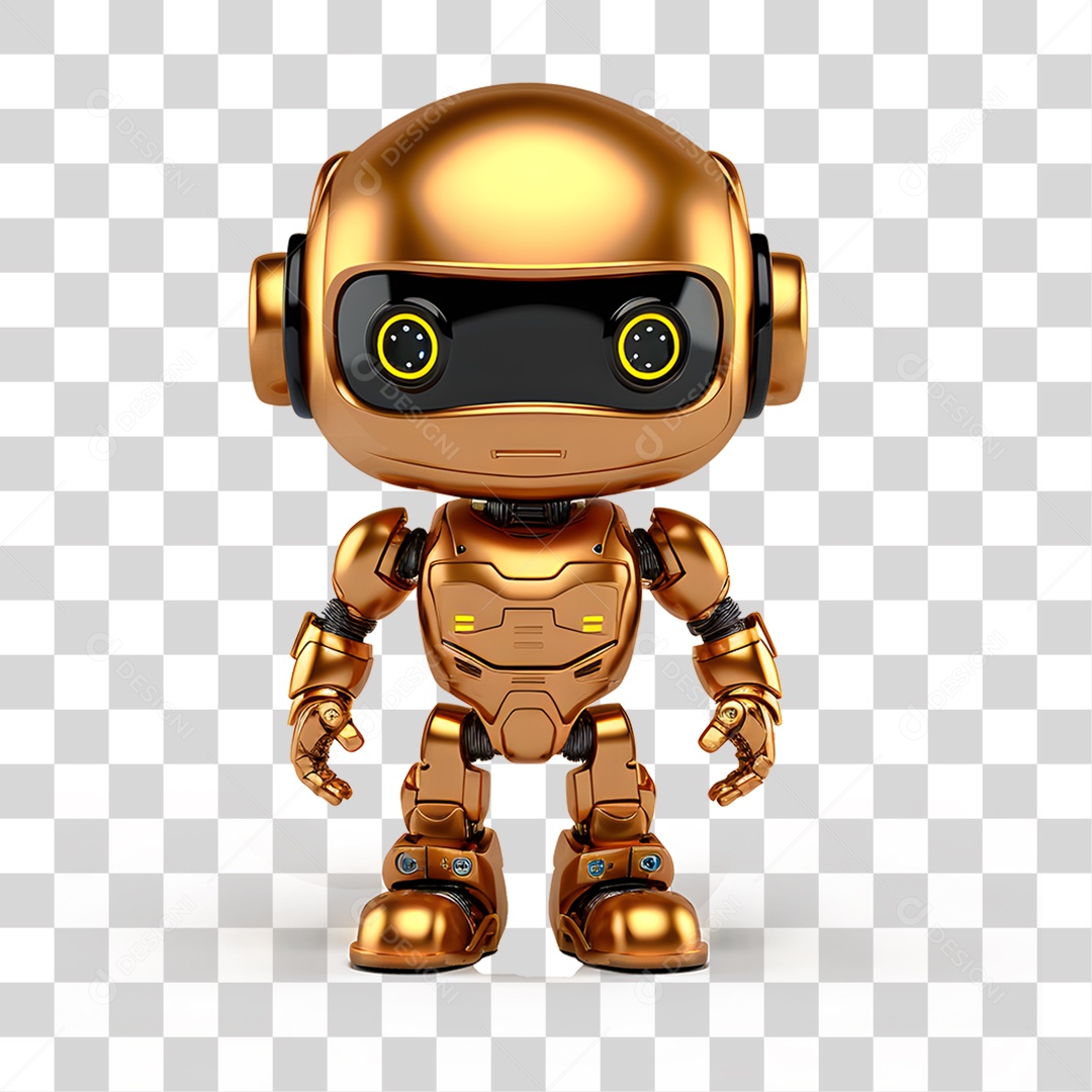 Robôs Inteligência Artificial PNG Transparente