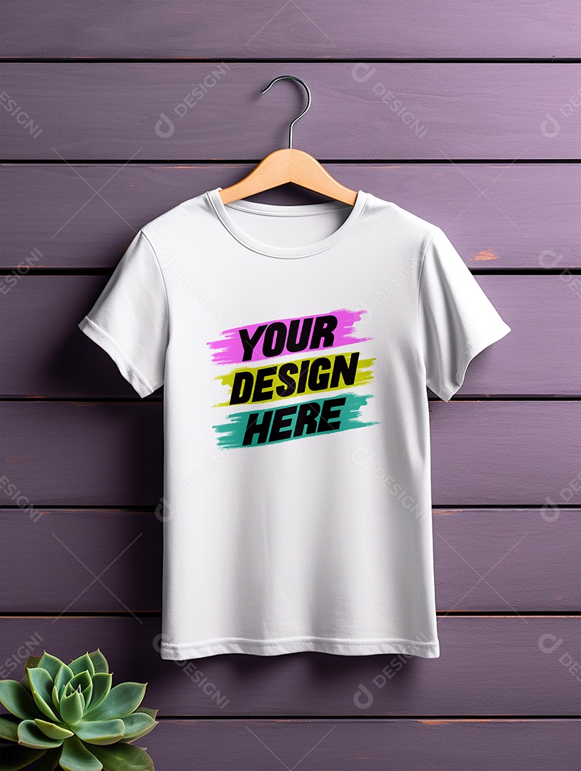 Mockup de Camiseta Infantil PSD Editável