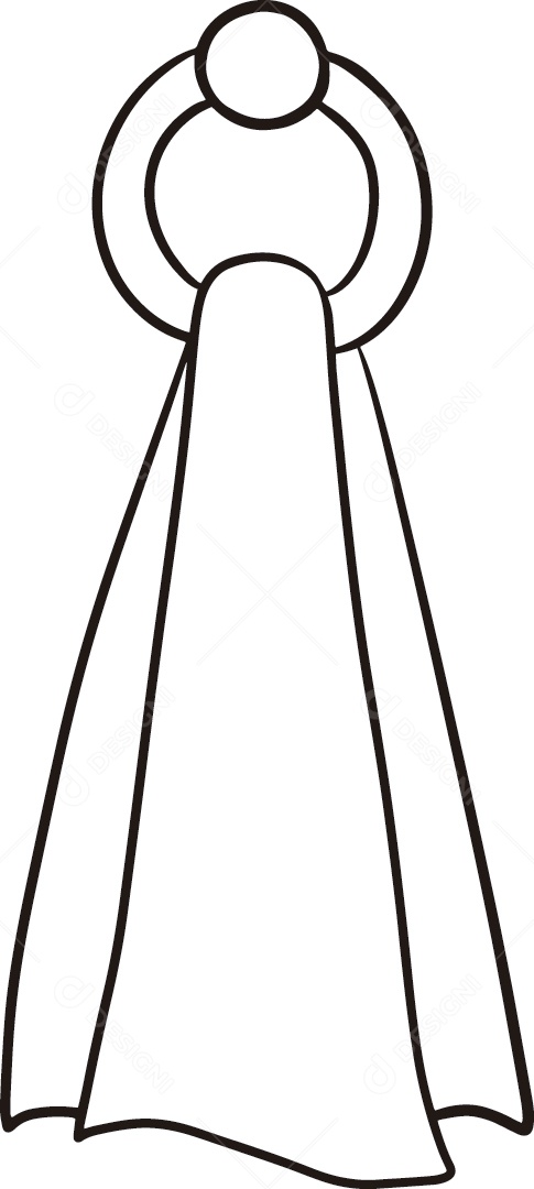 Desenho de Toalha Vetor EPS