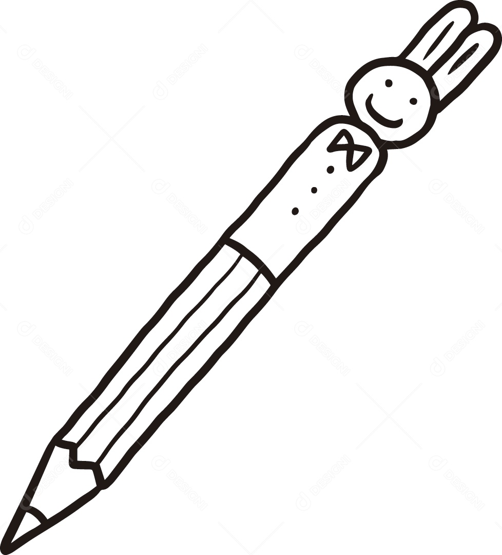 Desenho de Lápis Vetor EPS