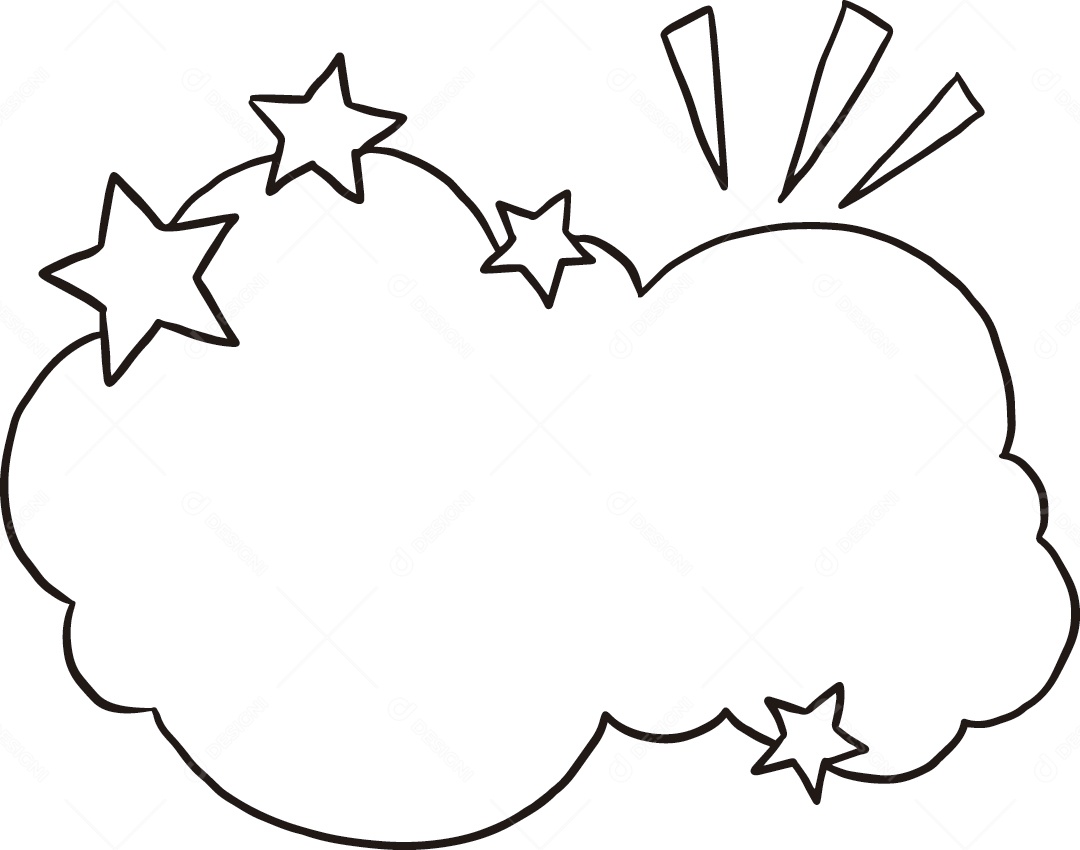 Quadro de Desenho Animado Vetor EPS