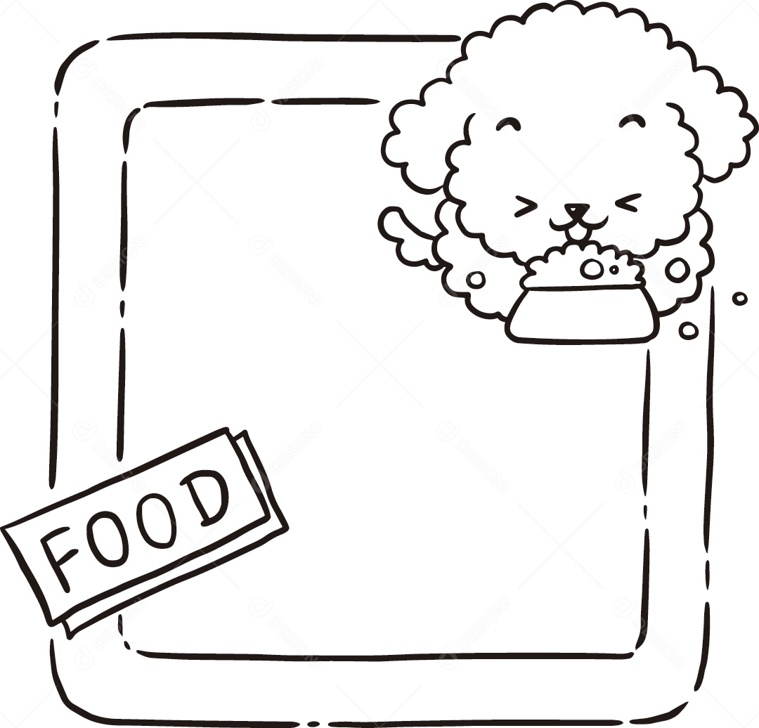 Desenho de Quadrado Animado Vetor EPS