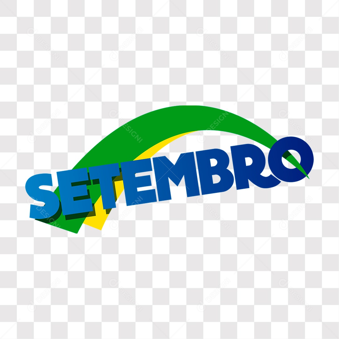 Lettering Setembro EPS + PNG