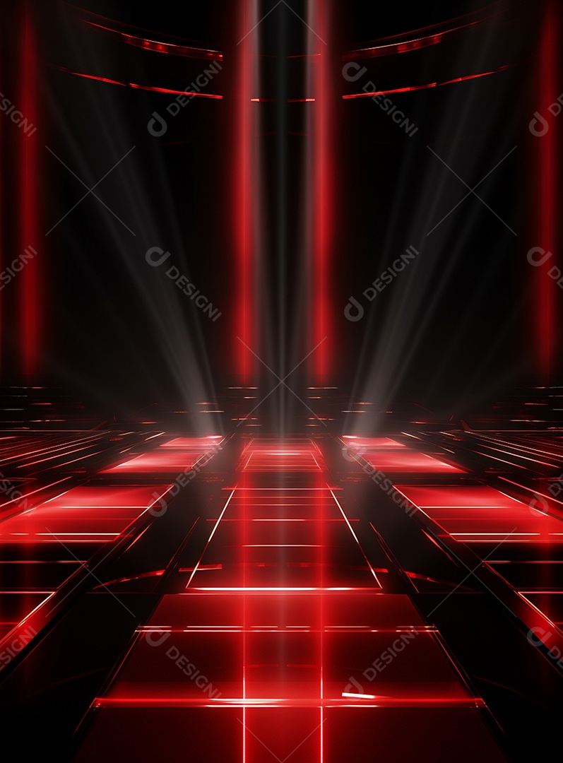 Plano de fundo com iluminação