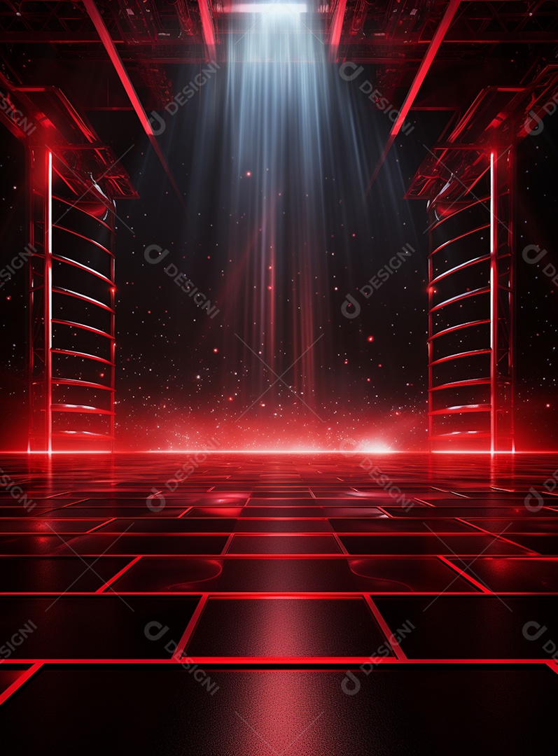 Plano de fundo com iluminação