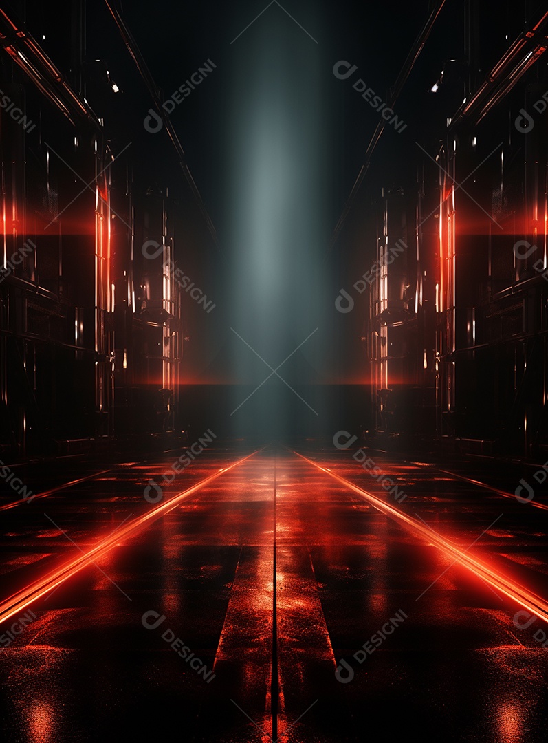 Plano de fundo com iluminação