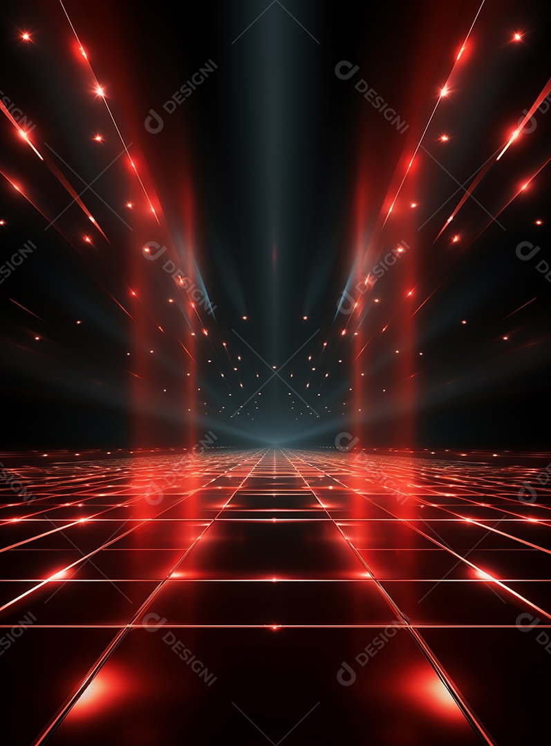 Plano de fundo com iluminação