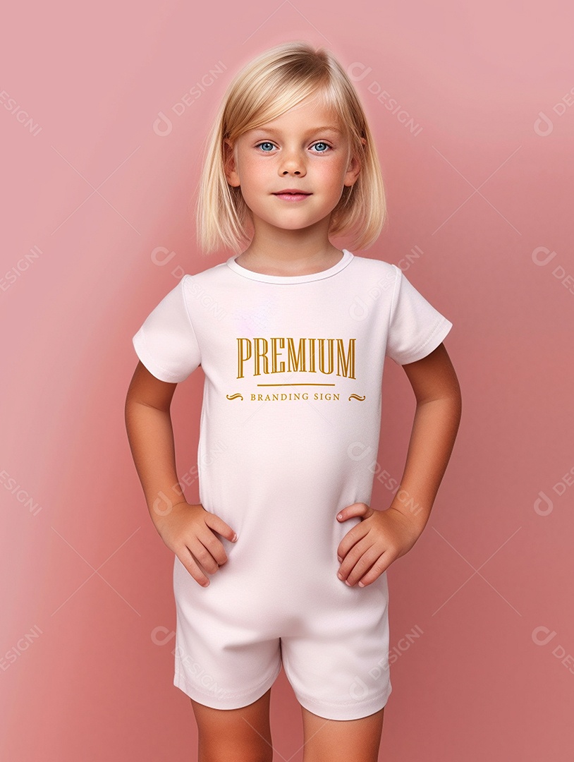 Roupa de Bebê PSD Editável