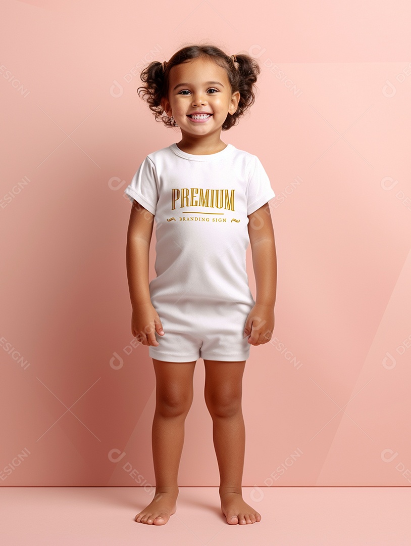 Roupa de Bebê PSD Editável