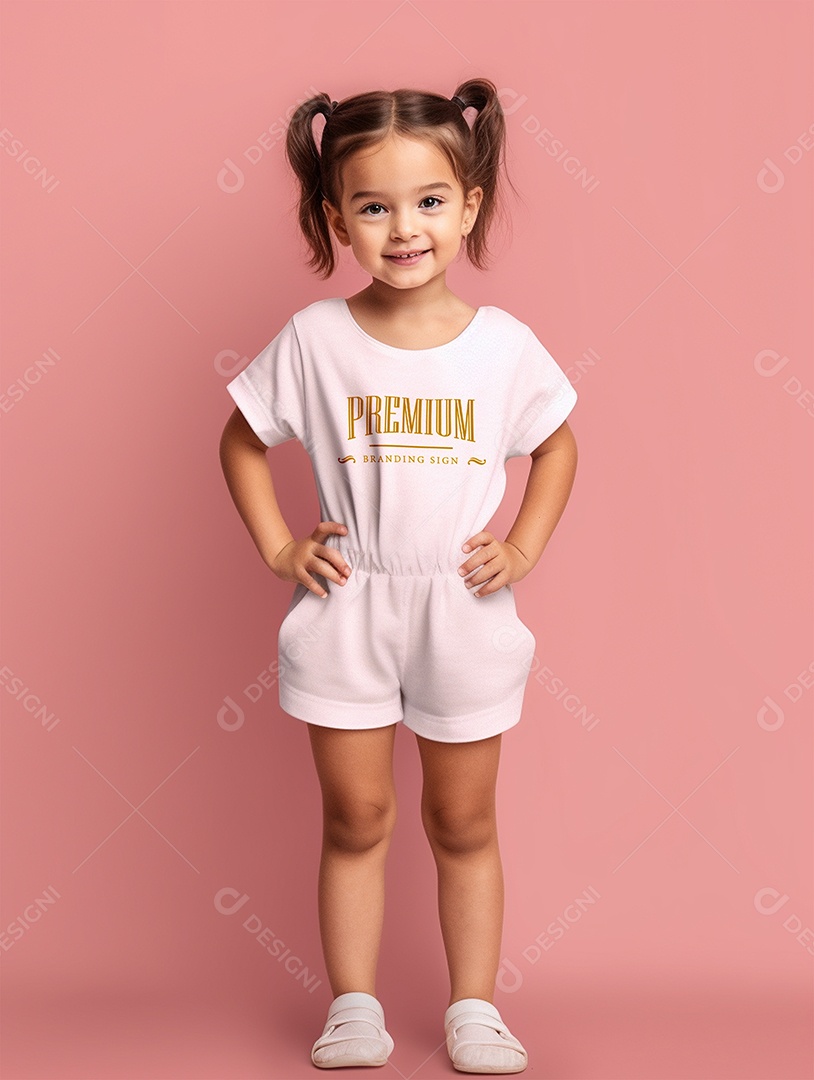 Roupa de Bebê PSD Editável