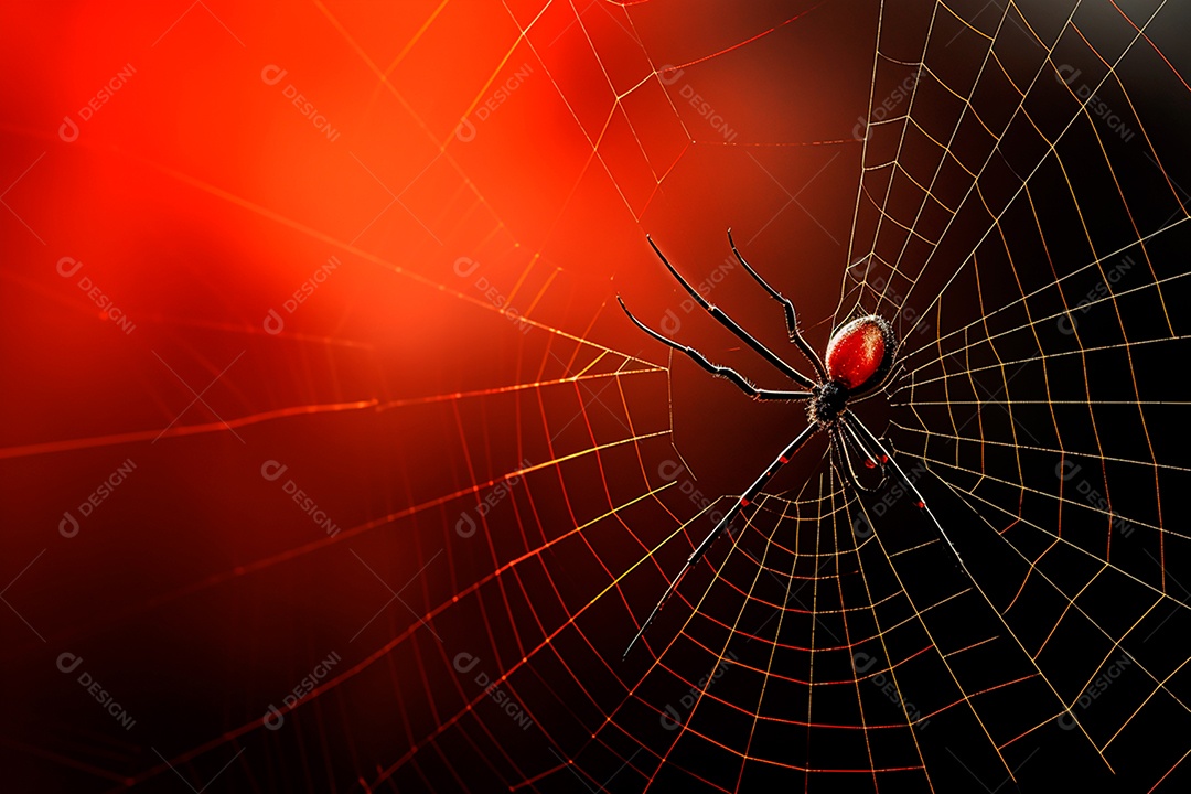 Teia de aranha translúcida transparente estilo halloween