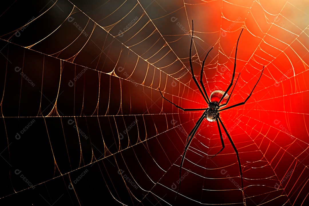 Teia de aranha translúcida transparente estilo halloween