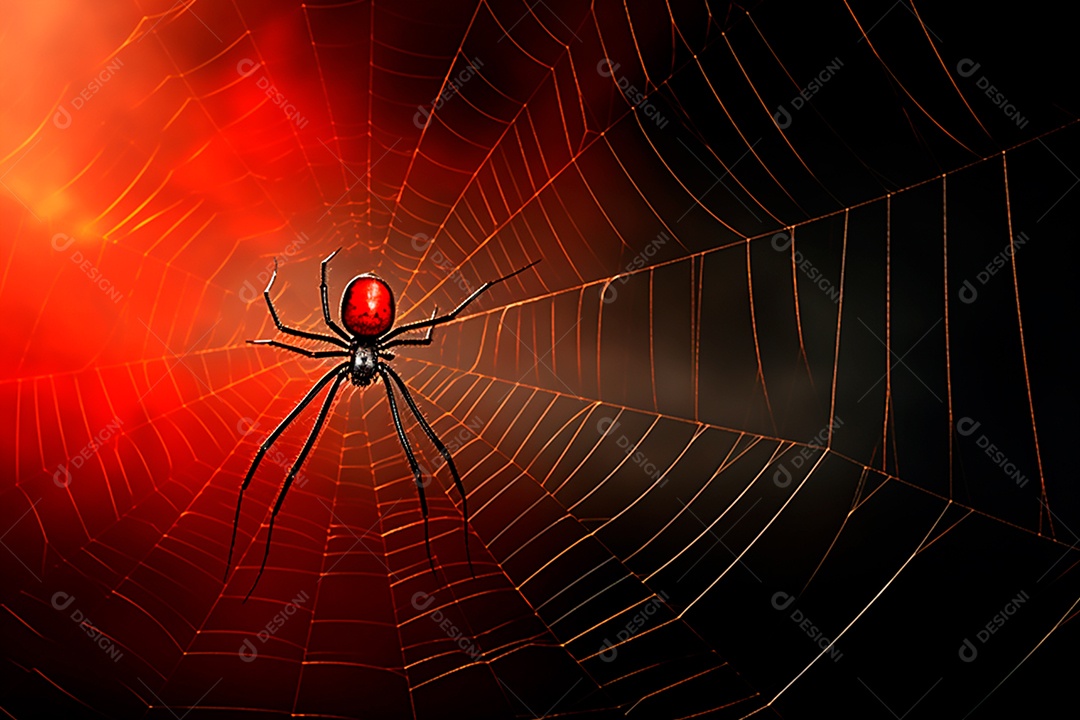 Teia de aranha translúcida transparente estilo halloween