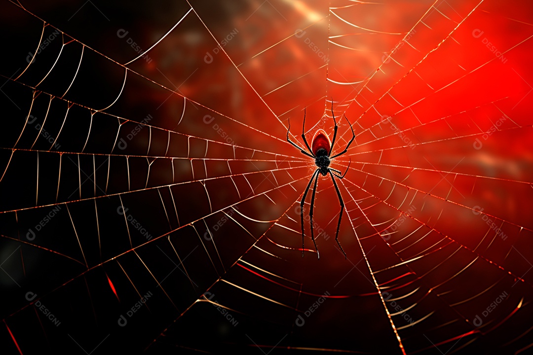 Teia de aranha translúcida transparente estilo halloween