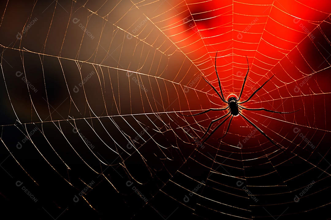 Teia de aranha translúcida transparente estilo halloween