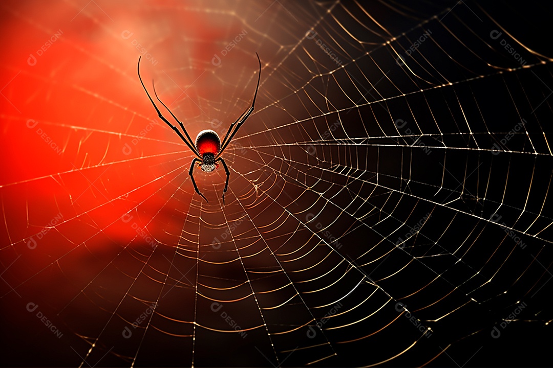 Teia de aranha translúcida transparente estilo halloween