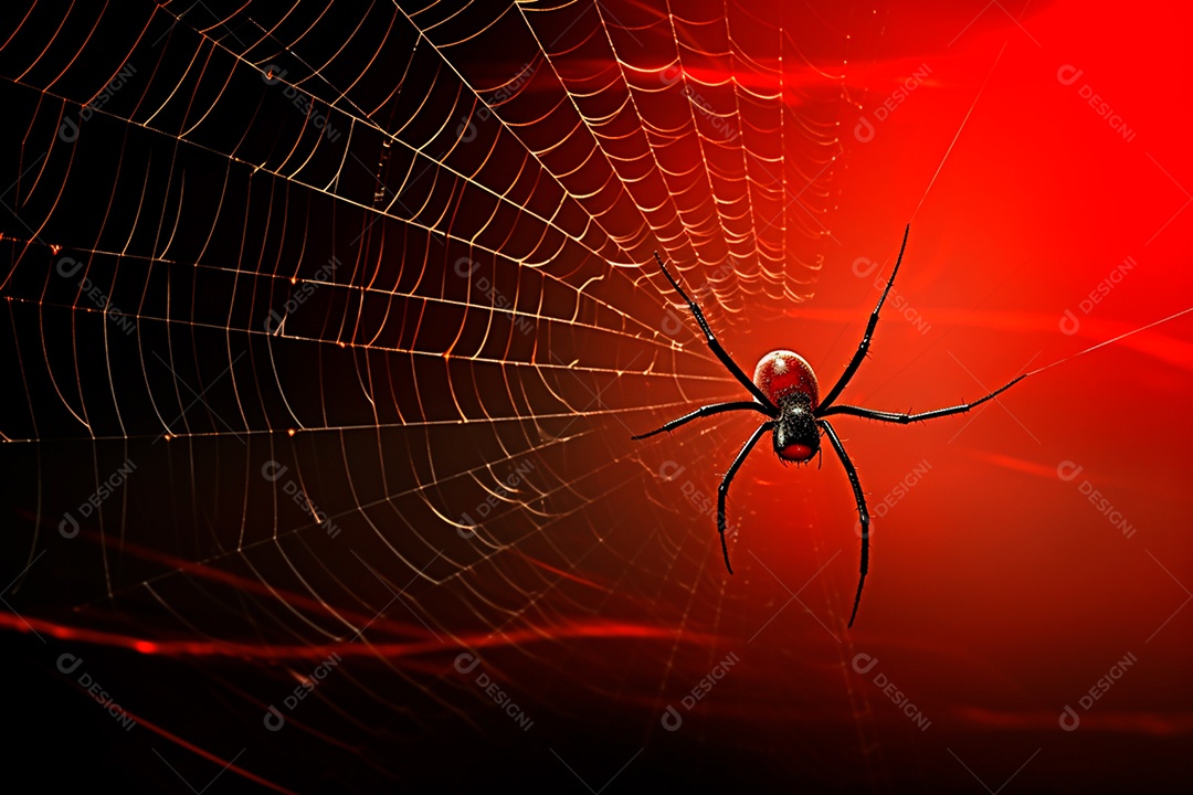 Teia de aranha translúcida transparente estilo halloween