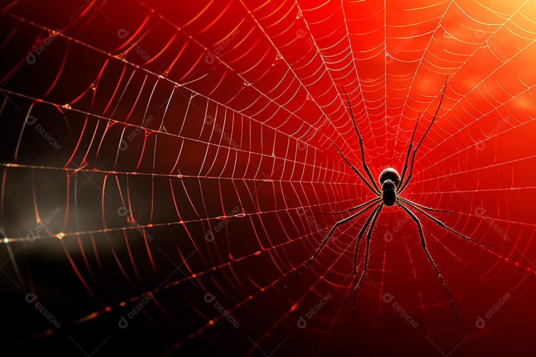 Teia de aranha translúcida transparente estilo halloween