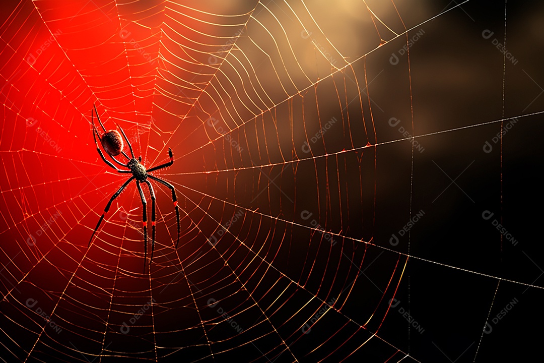 Teia de aranha translúcida transparente estilo halloween