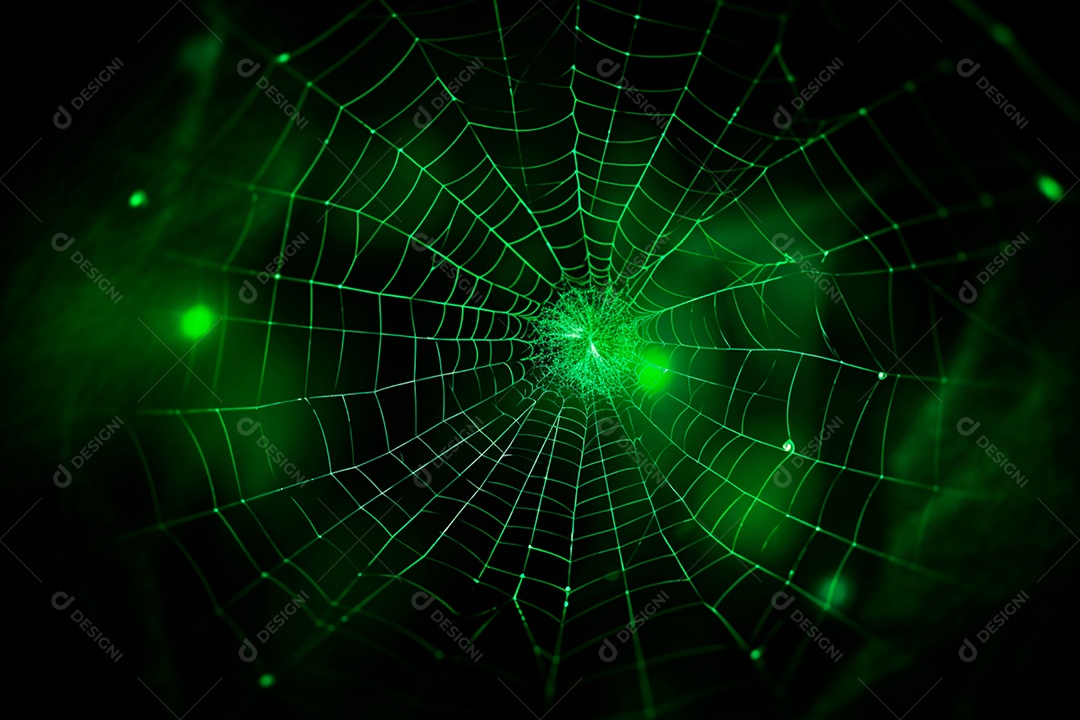 Teia de aranha translúcida transparente estilo halloween