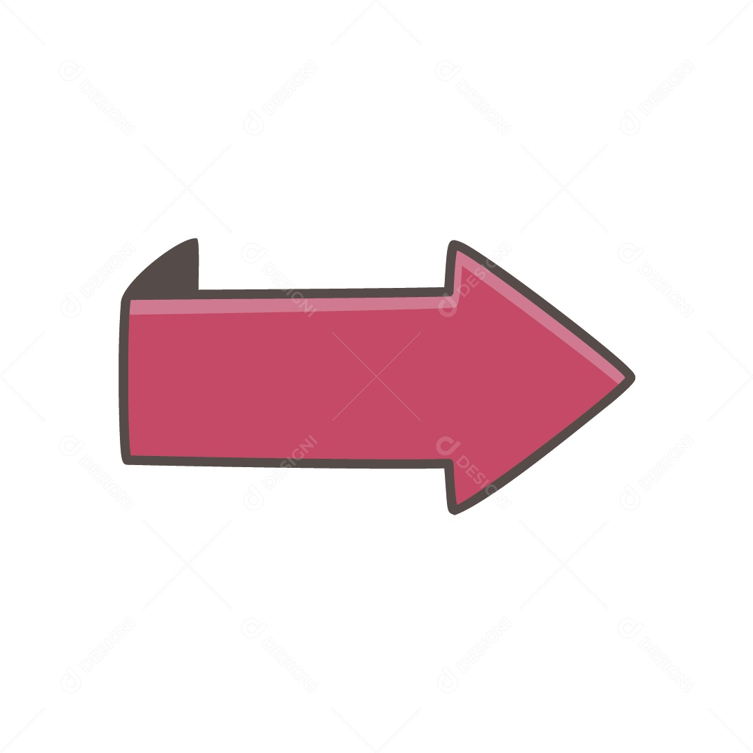 Ilustração Fita Rosa Vetor EPS