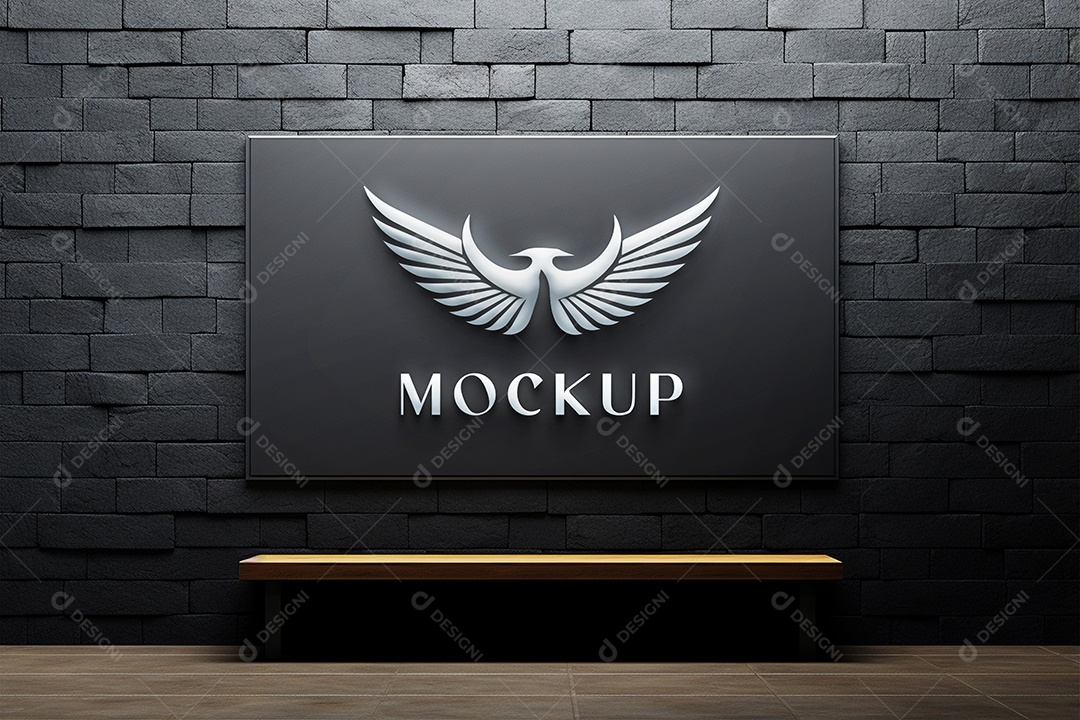 Modelo Mockup de Empresa PSD Editável