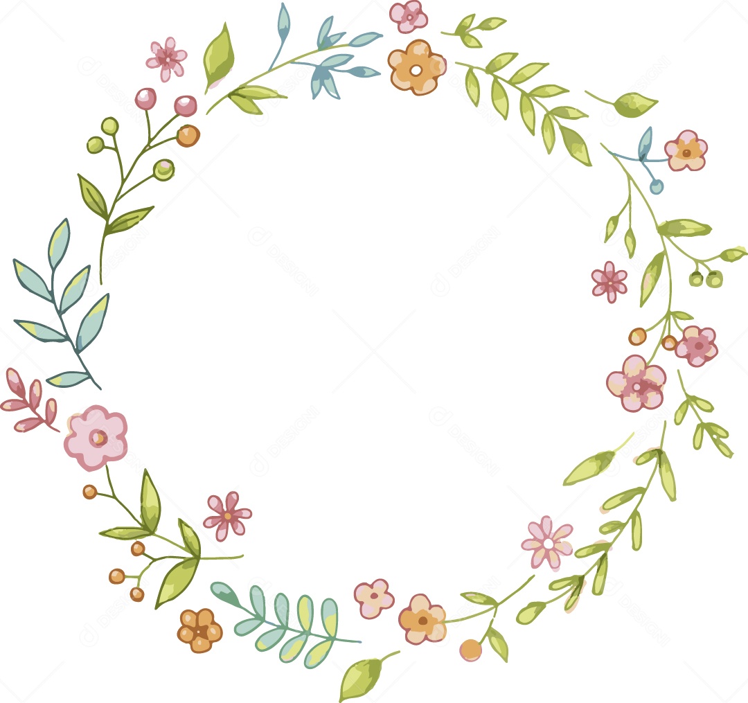 Flores Ilustração Vetor EPS