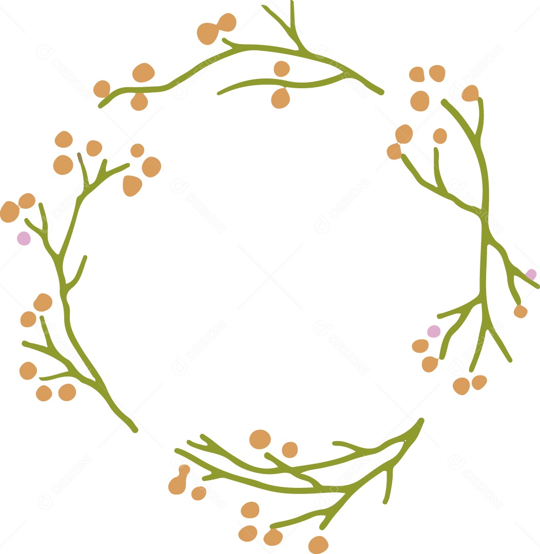 Galhos Ilustração Vetor EPS