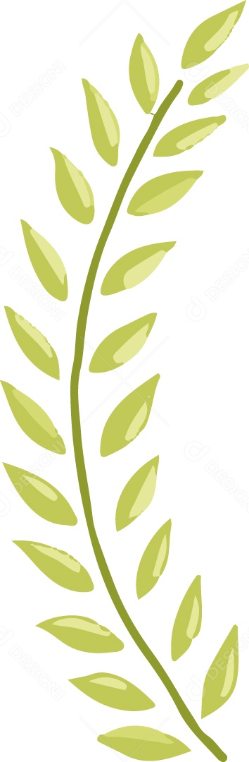 Folhas Ilustração Vetor EPS