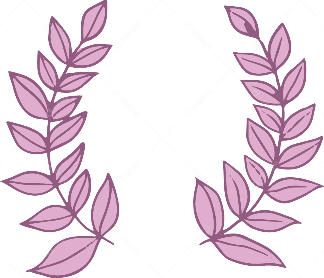 Folhas Ilustração Vetor EPS