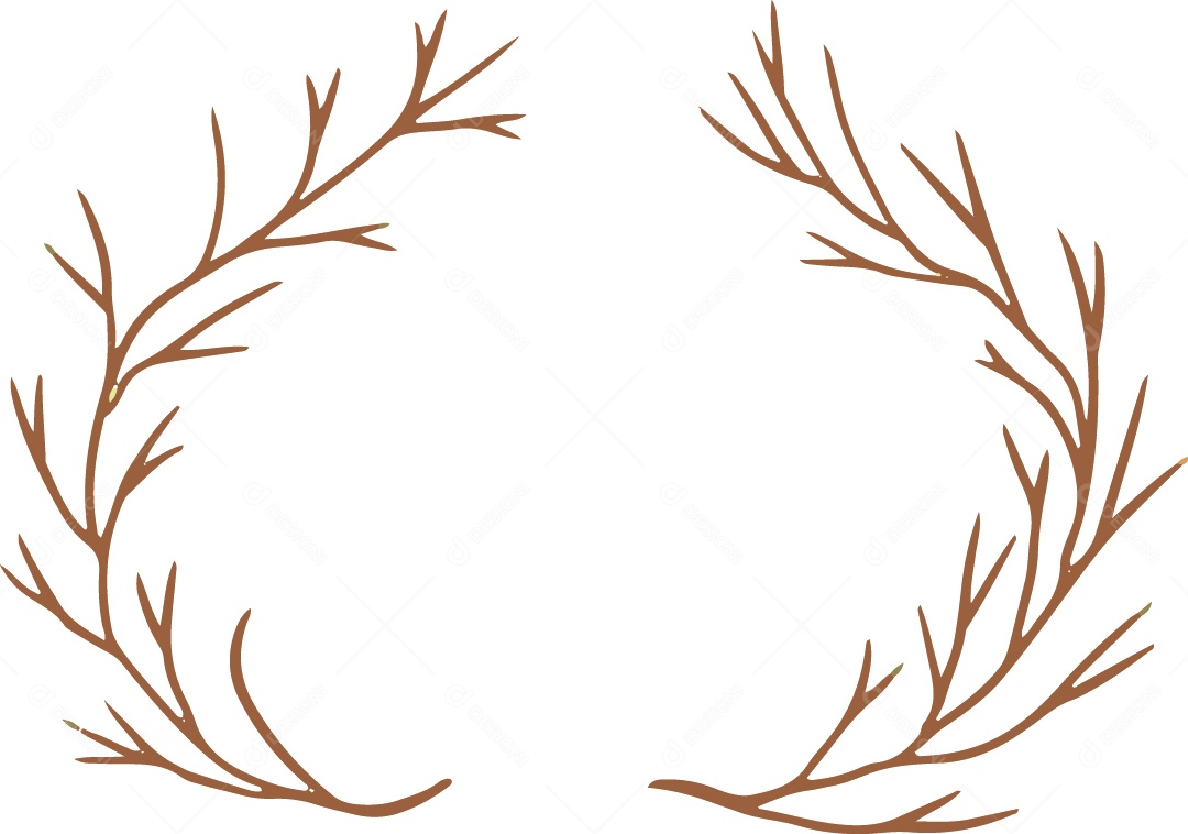 Galhos Ilustração Vetor EPS