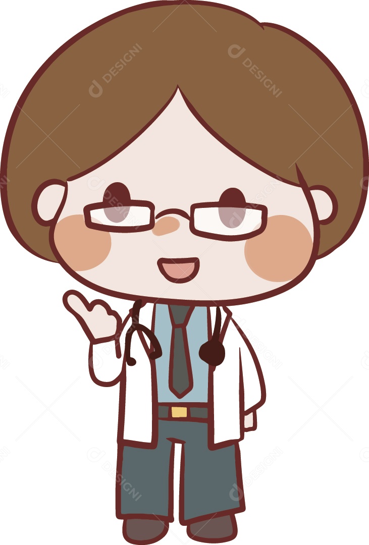 Medico Ilustração Vetor EPS