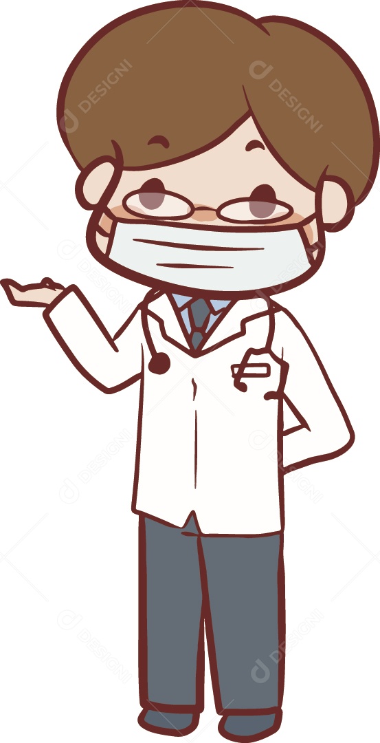 Garoto Ilustração Vetor EPS