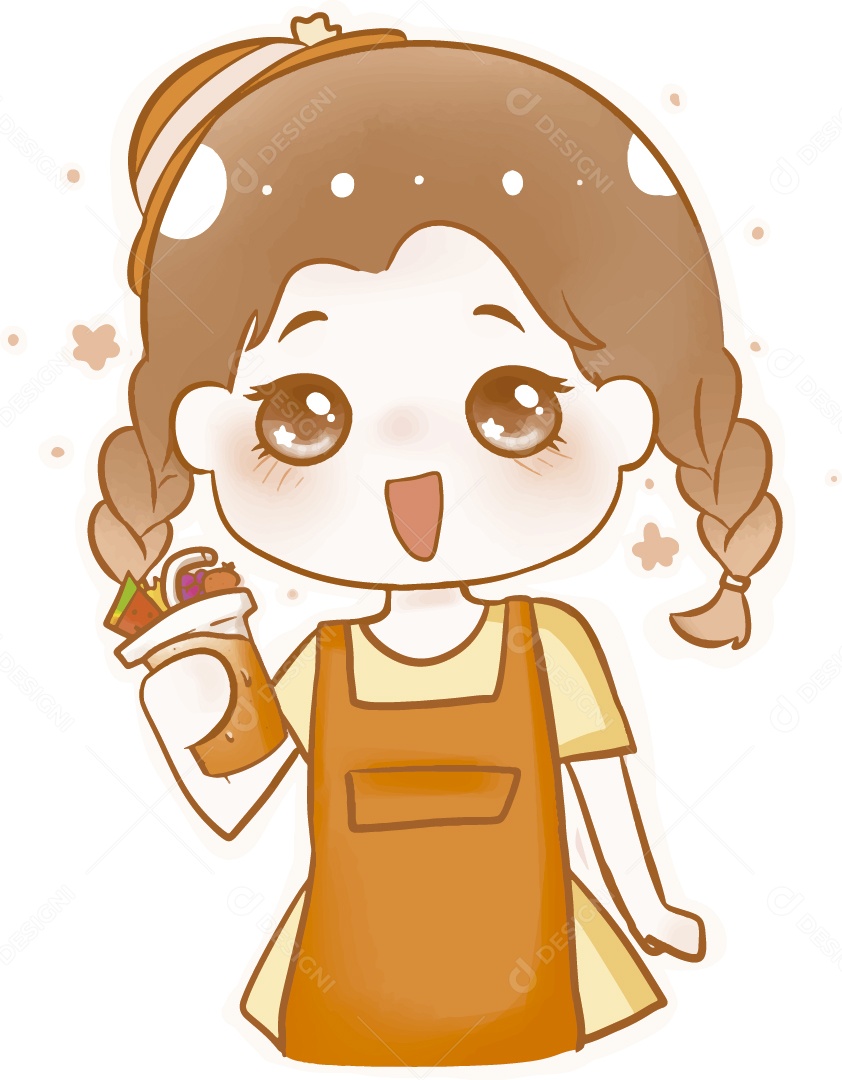 Manina Ilustração Vetor EPS