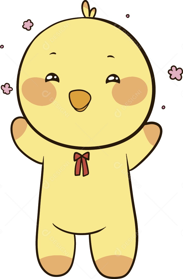 Frango Personagem Vetor EPS