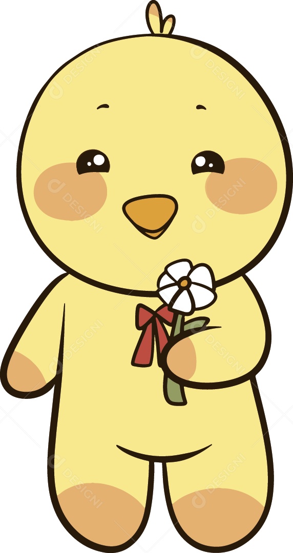 Frango Personagem Vetor EPS