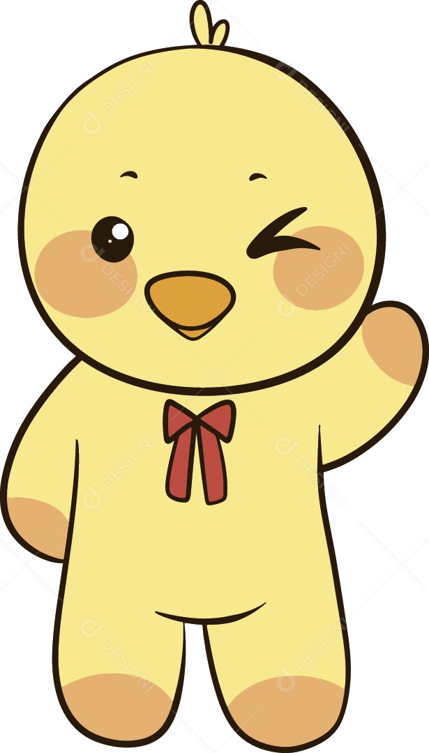 Frango Personagem Vetor EPS