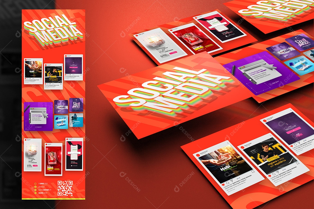 Apresentação Comercial Behance PSD Editável