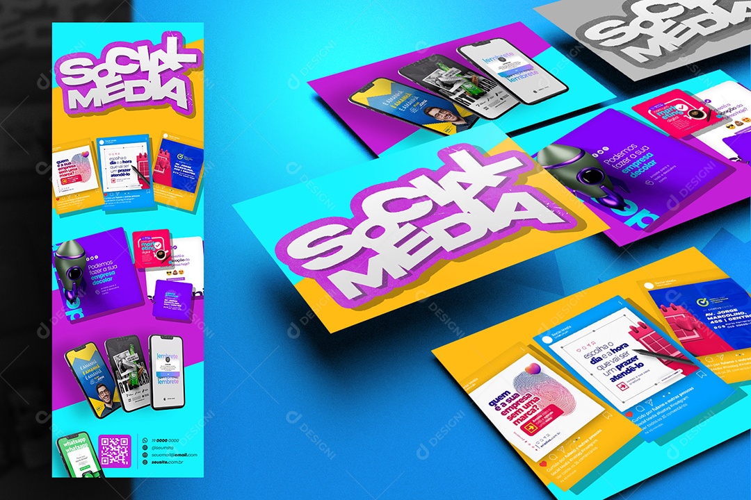 Apresentação Comercial Behance PSD Editável