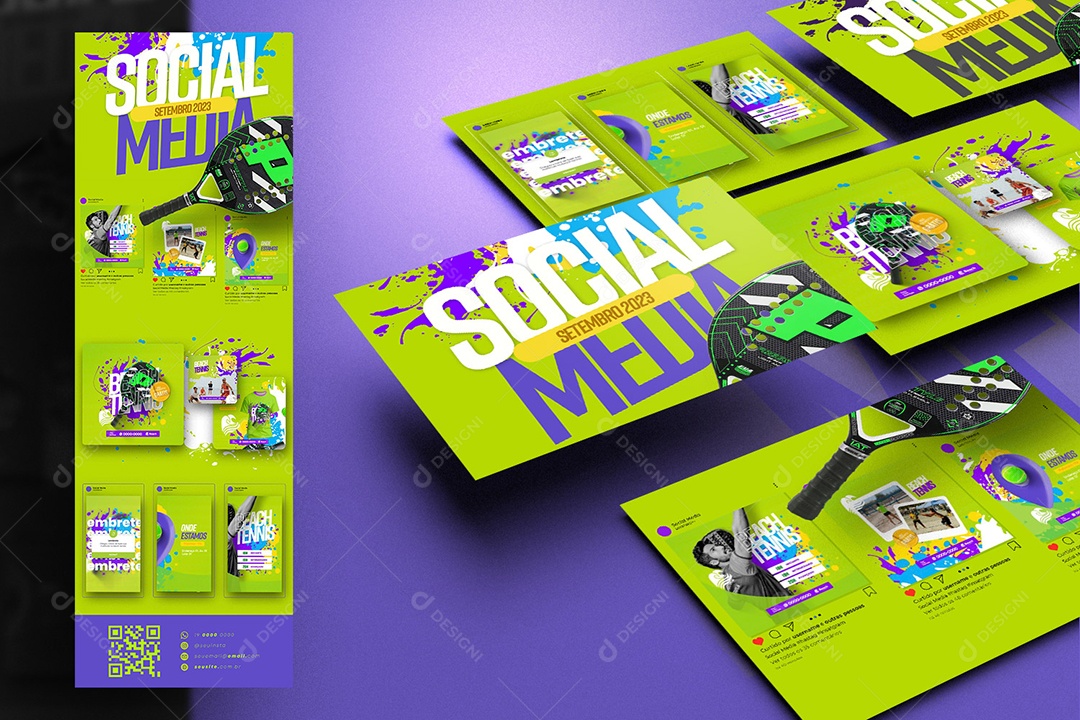 Apresentação Comercial Behance Tênis PSD Editável