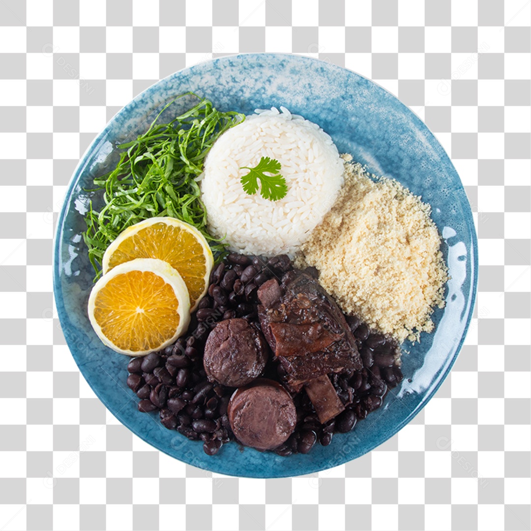 Prato Feijoada PNG Transparente